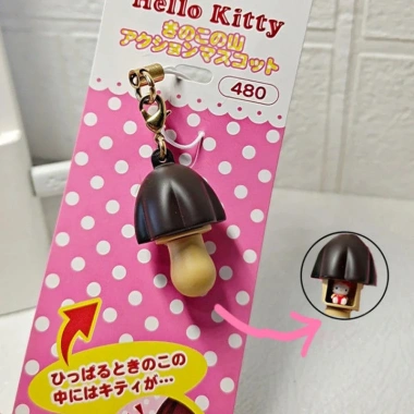 Móc khóa nấm Kitty dễ thương - Quà tặng bất ngờ cho bạn bè, giảm giá từ 108k còn 89k 10