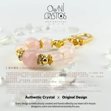 Móc khóa OwniCrystals thạch anh pha lê quyến rũ, quà tình yêu - Giá 499.998đ
