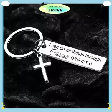 Móc khóa thép không gỉ Faith Cross - Chìa khóa Kitô giáo, Quà tặng, Giá 43.450₫ 2 Móc khóa thép không gỉ Faith Cross - Chìa khóa Kitô giáo, Quà tặng, Giá 43.450₫ 2