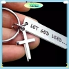 Móc khóa thép không gỉ Faith Cross - Chìa khóa Kitô giáo, Quà tặng, Giá 43.450₫ 5