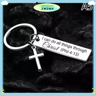 Móc khóa thép không gỉ Faith Cross - Chìa khóa Kitô giáo, Quà tặng, Giá 43.450₫ 15 Móc khóa thép không gỉ Faith Cross - Chìa khóa Kitô giáo, Quà tặng, Giá 43.450₫ 15