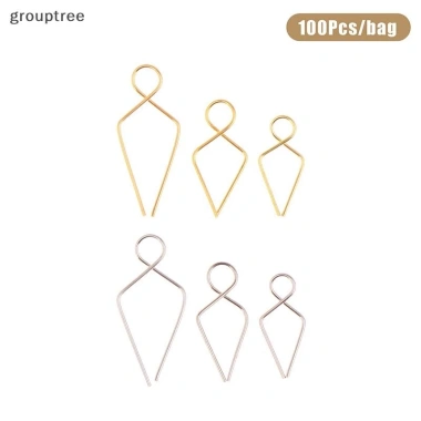 Móc Kim Loại Hạt Thép 100 Cái Grouptree - Kết Nối Đèn Chùm Pha Lê, Chân Chiếu Sáng, Giá Ưu Đãi 93.830₫