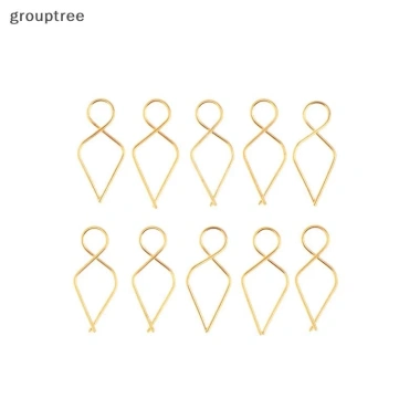 Móc Kim Loại Hạt Thép 100 Cái Grouptree - Kết Nối Đèn Chùm Pha Lê, Chân Chiếu Sáng, Giá Ưu Đãi 93.830₫