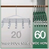 Móc Treo Đồ Lót, Tất, Quần Áo Trẻ Nhỏ 10 Móc Inox Sơn Tĩnh Điện - Khóa Chống Gió, Bền Đẹp, Giá 29.000₫ 5