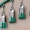 Móc Treo Đồ Lót, Tất, Quần Áo Trẻ Nhỏ 10 Móc Inox Sơn Tĩnh Điện - Khóa Chống Gió, Bền Đẹp, Giá 29.000₫ 6