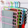 Móc Treo Quần Áo 5 Lớp Giá Đỡ Tủ - Sắp Xếp Bảo Quản Quần, Khăn, Giá Tổ Chức COD