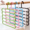 Móc Treo Quần Áo 5 Lớp Giá Đỡ Tủ - Sắp Xếp Bảo Quản Quần, Khăn, Giá Tổ Chức COD 2