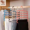 Móc Treo Quần Áo 5 Lớp Giá Đỡ Tủ - Sắp Xếp Bảo Quản Quần, Khăn, Giá Tổ Chức COD 7