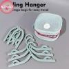 Móc treo quần áo N2HAO 19 chiếc – Chống trơn trượt, gập lại, 12 kẹp, giá phơi, 172.920₫ 7