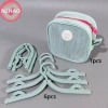 Móc treo quần áo N2HAO 19 chiếc – Chống trơn trượt, gập lại, 12 kẹp, giá phơi, 172.920₫ 10