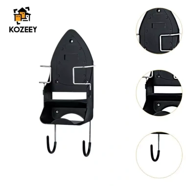Móc treo sắt điện đa năng - Giá sắt sắp xếp lưu trữ, phụ kiện ủi, bảng ủi, giá ủi cho tủ cửa, giảm giá 20%