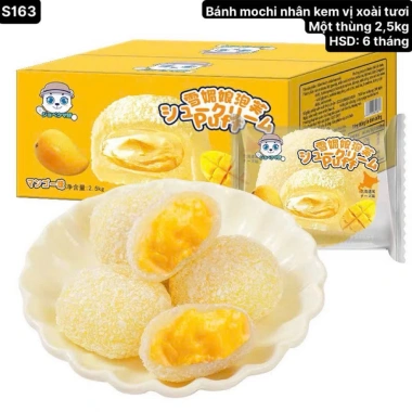 Mochi 1kg 7 vị mới: bơ, xoài, sầu riêng, khoai môn, đậu nành Ngon thơm, chỉ 109.999₫