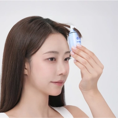 MODUBAM All Day Brush Hair Fixer 7ml Gậy tạo kiểu tóc bangs baby, không phun nước, siêu tím, giữ nếp lâu dài
