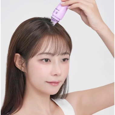 MODUBAM All Day Brush Hair Fixer 7ml Gậy tạo kiểu tóc bangs baby, không phun nước, siêu tím, giữ nếp lâu dài