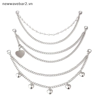 [Mới] Dây đeo nhiều lớp kim loại DIY cá tính – mặt dây chuyền trái tim, ngôi sao, giảm còn 35.800₫ 6