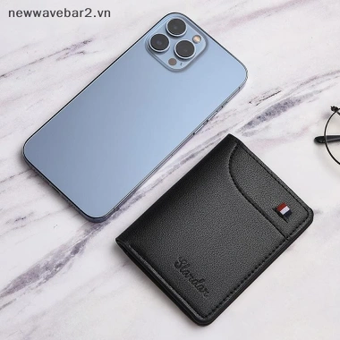 Mới Ví Da Siêu Mỏng Nhỏ Gọn, Đựng Thẻ Tín Dụng, Tiền Xu – Giá 62.100₫ 6