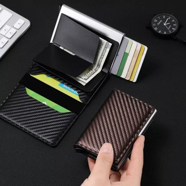 Monicoo Carbon RFID Chống Trộm Bàn Chải Tự Động - Thẻ Siêu Mỏng Kim Loại Nam Hơn