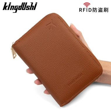 MONICOO Túi Hộ Chiếu RFID Chống Trộm Hoa Văn Lychee –Vé Du Lịch, Thẻ Tài Liệu 219k