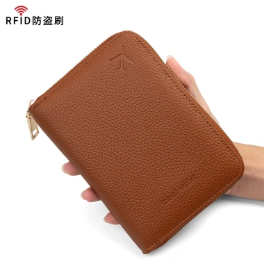 MONICOO Túi Hộ Chiếu RFID Chống Trộm Hoa Văn Lychee –Vé Du Lịch, Thẻ Tài Liệu 219k