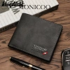 MONICOO Ví Nam Đô La Ngắn Vỡ Bạc Châu Âu Mỹ Thời Trang - Túi Nhiều Thẻ 211.680₫
