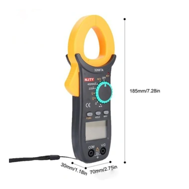 MONQIQI Ampe Kìm Dòng NJTY 3.266TA - Đồng Hồ Đo Điện Vạn Năng Điện Tử Kẹp Dòng, Đo Tụ, Giá 145.000₫ 7