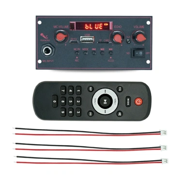 MONQIQI Bảng Mạch Khuếch Đại Âm Thanh 20W DC5V Bluetooth 6.5mm FM Radio TF USB cho Xe Hơi - Giảm Giá 110k