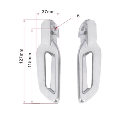 MONQIQI Bệ Để Chân Nhôm 110mm 2.021‑2.024 - Giá Giảm 126.420₫, Chất Lượng Cao