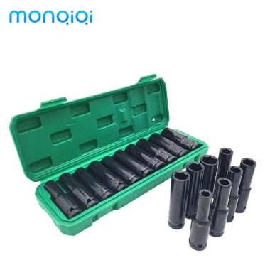 MONQIQI Bộ 10 ổ cắm 1/2 cường độ 8-24 cho bộ siết 1/2 bu lông – Giá 50.000₫