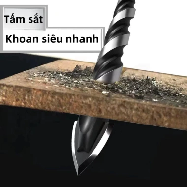 MONQIQI Bộ 5 Mũi Khoan Bền Đa Năng Cho Tường Gạch Thủy Tinh Bê Tông Nhựa - Giảm Giá Đặc Biệt 115k