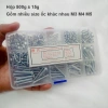 MONQIQI Bộ 500g Bu Lông Đai Ốc M3 M4 M5 kèm Hộp Đựng Tiện Dụng - Giá 120.000 VND 4