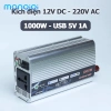 MONQIQI Bộ Chuyển Đổi Năng Lượng Mặt Trời DC 12V lên 220V 500W/1.000W - Giá 279k