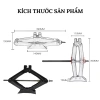 MONQIQI Bộ Kích Gầm Ô Tô Kích Thay Lốp Đòn Bẩy 2 Tấn Giá ưu đãi 129.000 VND 8