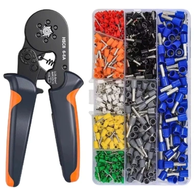 MONQIQI Bộ Kìm Cos Lục Giác 6 Cạnh - Tặng 800 Cos, Kìm Bấm Cos Chắc Chắn
