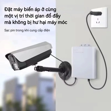 MONQIQI Bộ lưu điện UPS 12V cho Wifi Camera – chạy 6‑12h, nguồn wifi, giá 125k 4