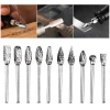 MONQIQI Đầu Mài Thép Vonfram 10 Cái - Bộ Mũi Khoan Cacbua, Bền, Sắc, Giá Ưu Đãi 170.000₫ 7