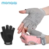 MONQIQI Găng tay tập thể dục không ngón đệm silicon chống trượt - Yoga, Golf, Đạp xe, Giá ưu đãi 111.132₫
