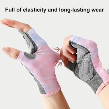 MONQIQI Găng tay tập thể dục không ngón đệm silicon chống trượt - Yoga, Golf, Đạp xe, Giá ưu đãi 111.132₫