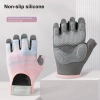 MONQIQI Găng tay tập thể dục không ngón đệm silicon chống trượt - Yoga, Golf, Đạp xe, Giá ưu đãi 111.132₫ 3