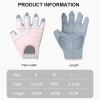 MONQIQI Găng tay tập thể dục không ngón đệm silicon chống trượt - Yoga, Golf, Đạp xe, Giá ưu đãi 111.132₫ 6