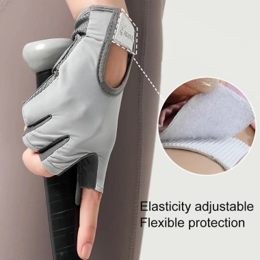 MONQIQI Găng tay tập thể dục không ngón đệm silicon chống trượt - Yoga, Golf, Đạp xe, Giá ưu đãi 111.132₫ 7 MONQIQI Găng tay tập thể dục không ngón đệm silicon chống trượt - Yoga, Golf, Đạp xe, Giá ưu đãi 111.132₫ 7