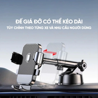 MONQIQI Giá đỡ điện thoại ô tô chống rung xoay 360 độ đa vị trí phù hợp mọi mẫu smartphone - 132.300 VND