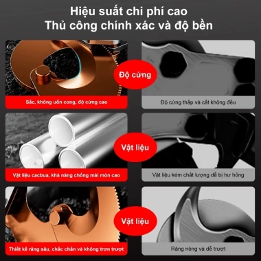 MONQIQI Kem cắt cáp đa chức năng J40 - Cắt cáp 300mm2, 30mm, giảm còn 170.000đ 7