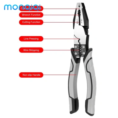 MONQIQI Kìm cắt sắt CRV Fute - Siêu khỏe, cắt đứt mọi loại thép, chỉ 75.000₫ (giá gốc 96.750₫)