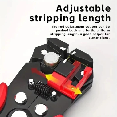 MONQIQI Kìm Tuốt Dây Đa Năng Nhật Bản Không Hư Lõi - Tự Động Cắt Cáp 0.2‑6mm 155k 4 MONQIQI Kìm Tuốt Dây Đa Năng Nhật Bản Không Hư Lõi - Tự Động Cắt Cáp 0.2‑6mm 155k 4