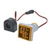 MONQIQI Máy đo vôn kế 3 trong 1 Màn hình LED 22mm AC 60-500V Giá 64.974 VND 7