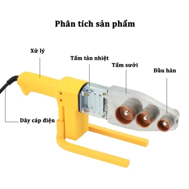 MONQIQI Máy hàn nhiệt ống nước 20-32mm & 20-63mm - Giá 60.900₫, hiệu suất cao