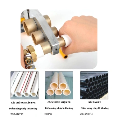 MONQIQI Máy hàn nhiệt ống nước 20-32mm & 20-63mm - Giá 60.900₫, hiệu suất cao