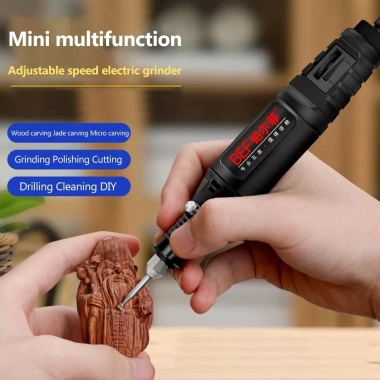 MONQIQI Máy mài chạm khắc mini cầm tay cao cấp - Bút khắc đa năng, chỉ 95.000₫ 2