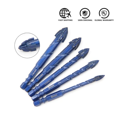 MONQIQI Mũi khoan đa năng 4-14mm 5/12 pcs Japan - khoan sắt, kính, gạch, đá - 55.000₫ 2