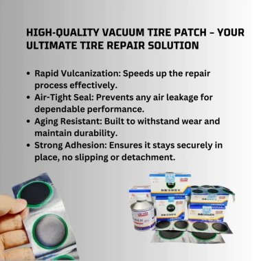 MONQIQI Túi 100 miếng vá tròn 40mm - Hộp vá săm dán nguội cho lốp cao su tự nhiên, giá ưu đãi 112.700₫ 3